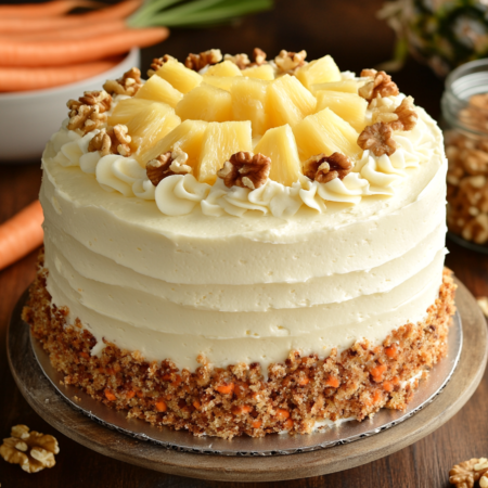 Pineapple Carrot Cake