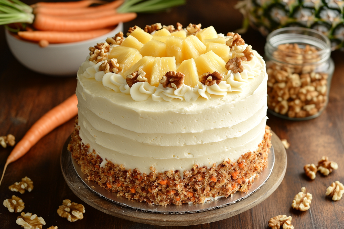 Pineapple Carrot Cake